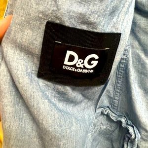 Dolce & Gabanna Demin Blazer